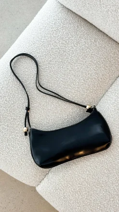 Billini Bags|Billini^Rosabelle Shoulder Bag - Black Shine