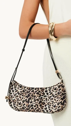 Billini Bags^Rosabelle Shoulder Bag - Leopard Satin