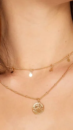 Angel Whisper Necklaces|Hen'S Collection^Rubi Layered Set - Gold