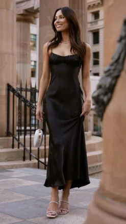 SASHA (BNE) Sale Evening|Formal / Graduation^Rue Maxi Dress - Black