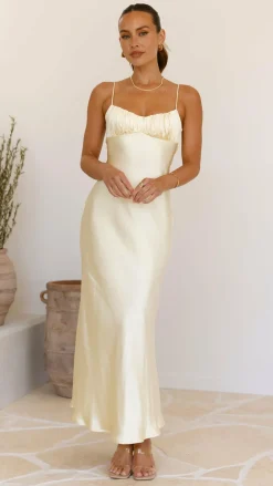 SASHA (BNE) Dresses|Maxi^Rue Maxi Dress - Yellow