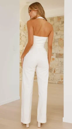 Burans Bottoms^Ruia Pants - White