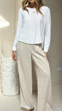 Little Lies Tops^Sacha Top - White