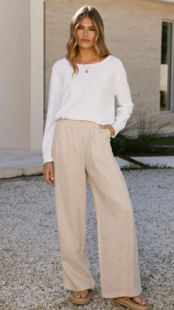 Little Lies Tops^Sacha Top - White