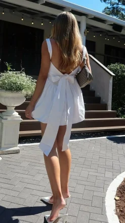 SASHA (BNE) Hen'S Collection|Dresses^Sadzi Mini Dress - White