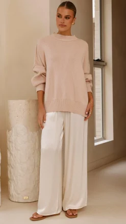 Fashion Allied Knitwear|Knitwear^Scarlett Sweater - Dusty Pink
