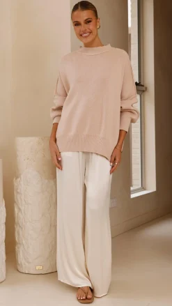 Fashion Allied Knitwear|Knitwear^Scarlett Sweater - Dusty Pink
