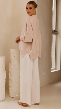 Fashion Allied Knitwear|Knitwear^Scarlett Sweater - Dusty Pink