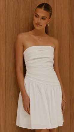 Amore Agencies Dresses|Mini^Selena Mini Dress - White