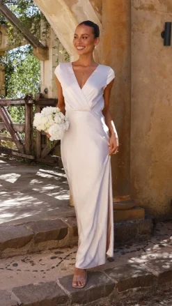 LILYWHYT Mon Cheri|Dresses^Selma Maxi Dress - Champagne