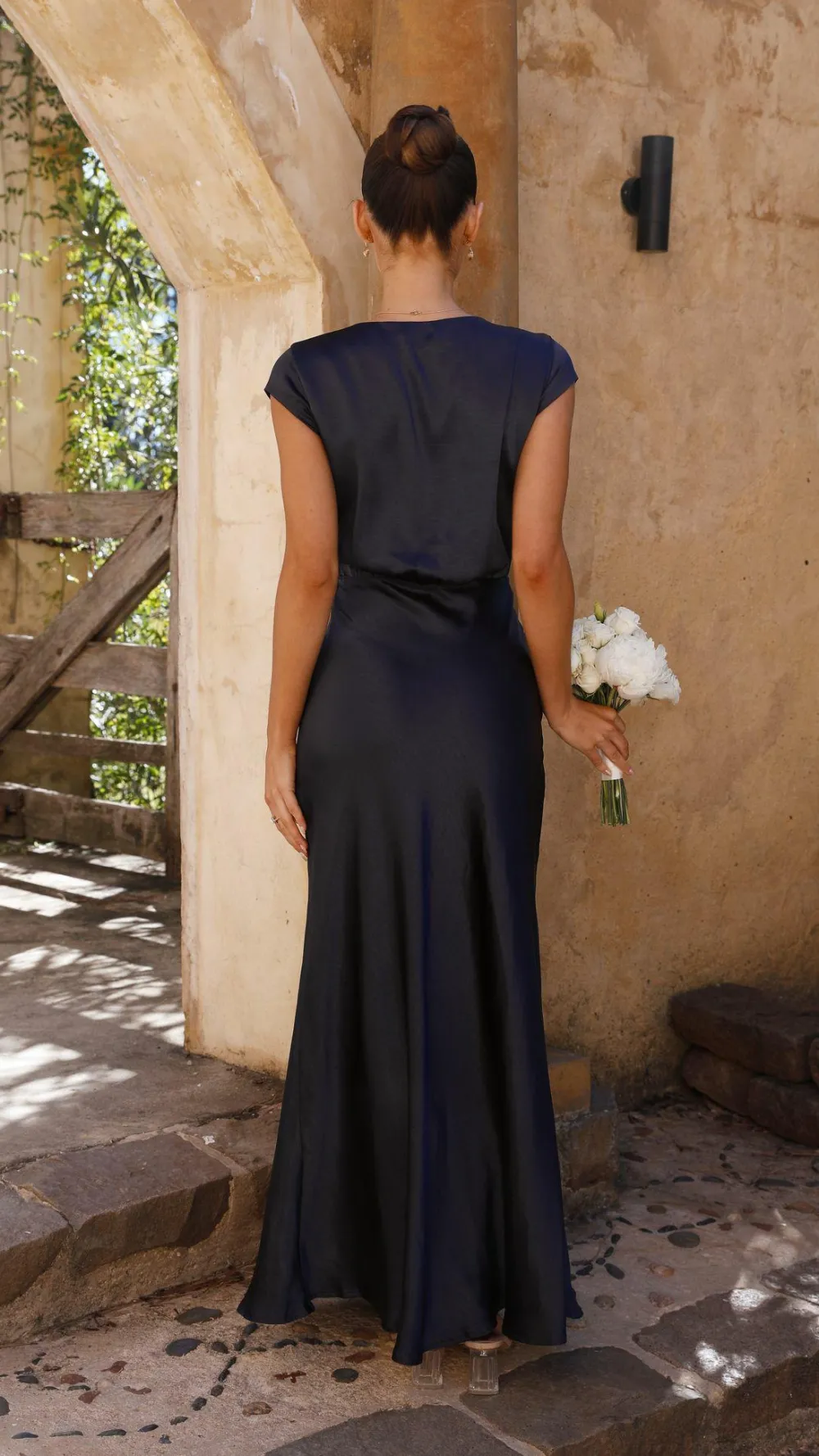 LILYWHYT Sale Evening^Selma Maxi Dress - Navy