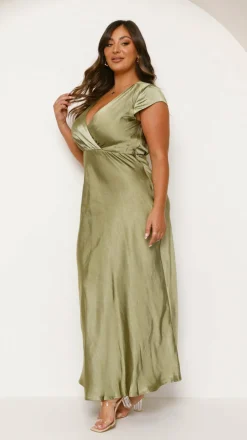LILYWHYT Mon Cheri|Dresses^Selma Maxi Dress - Olive