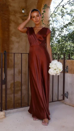 LILYWHYT Mon Cheri|Dresses^Selma Maxi Dress - Rust