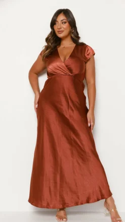 LILYWHYT Mon Cheri|Dresses^Selma Maxi Dress - Rust
