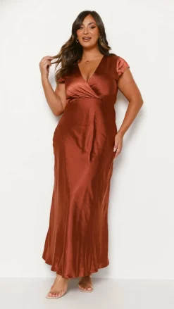 LILYWHYT Mon Cheri|Dresses^Selma Maxi Dress - Rust
