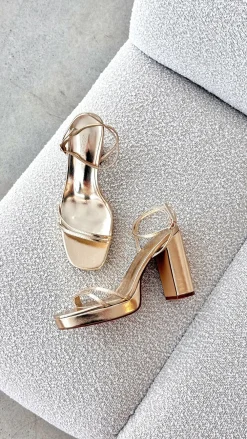 Billini Billini|Heels^Shiloh Heel - Gold Metallic