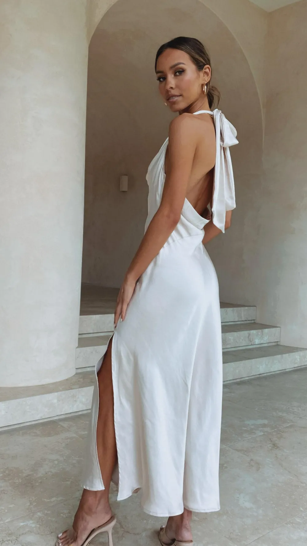 LILYWHYT Mon Cheri|Dresses^Sian Maxi Dress - Champagne
