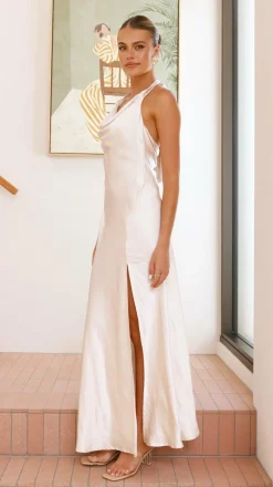 LILYWHYT Mon Cheri|Dresses^Sian Maxi Dress - Champagne
