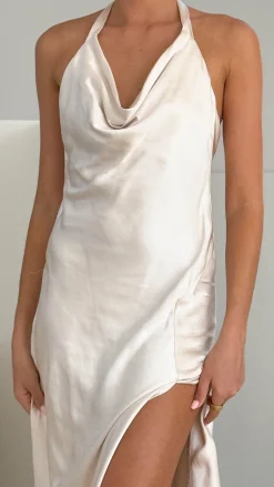 LILYWHYT Mon Cheri|Dresses^Sian Maxi Dress - Champagne
