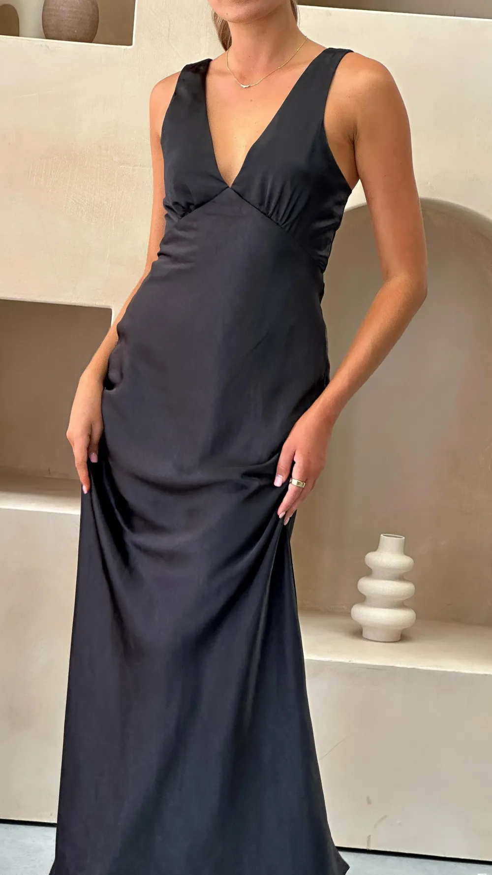 LILYWHYT Mon Cheri|Dresses^Sofia Maxi Dress - Black