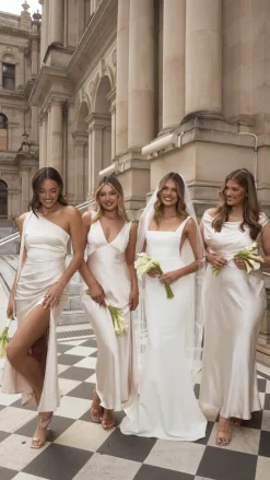 LILYWHYT Mon Cheri|Dresses^Sofia Maxi Dress - Champagne