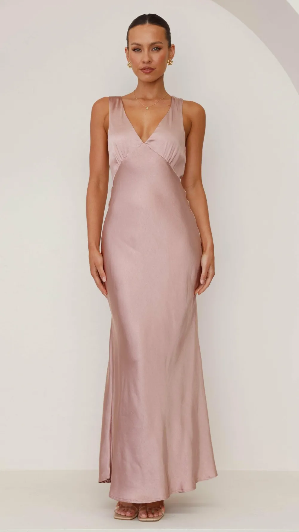 LILYWHYT Mon Cheri|Dresses^Sofia Maxi Dress - Dusty Pink