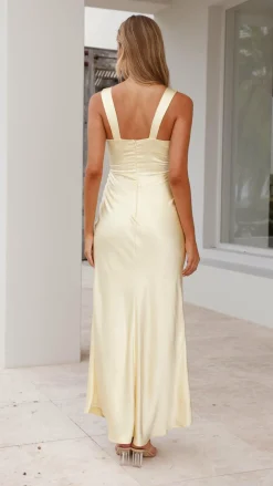LILYWHYT Mon Cheri|Dresses^Sofia Maxi Dress - Yellow