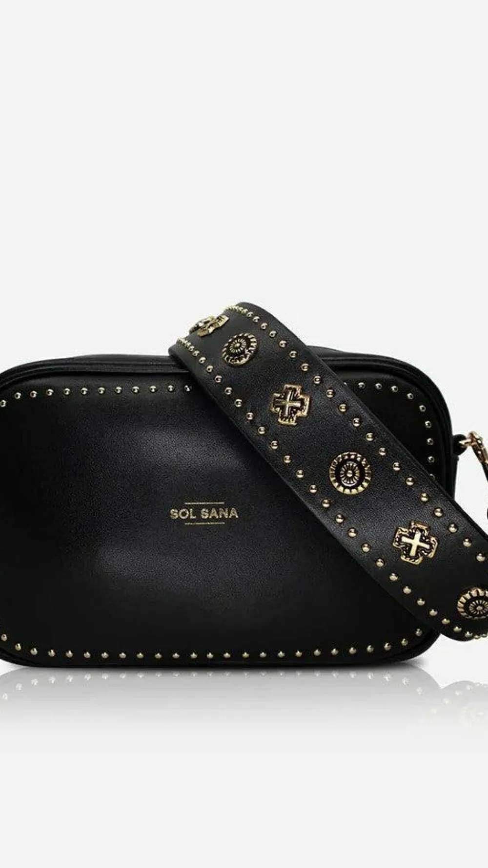 Sol Sana / Kinzu Brands Pty Ltd Bags|Sol Sana^Sol Sana Camera Bag - Black/Gold