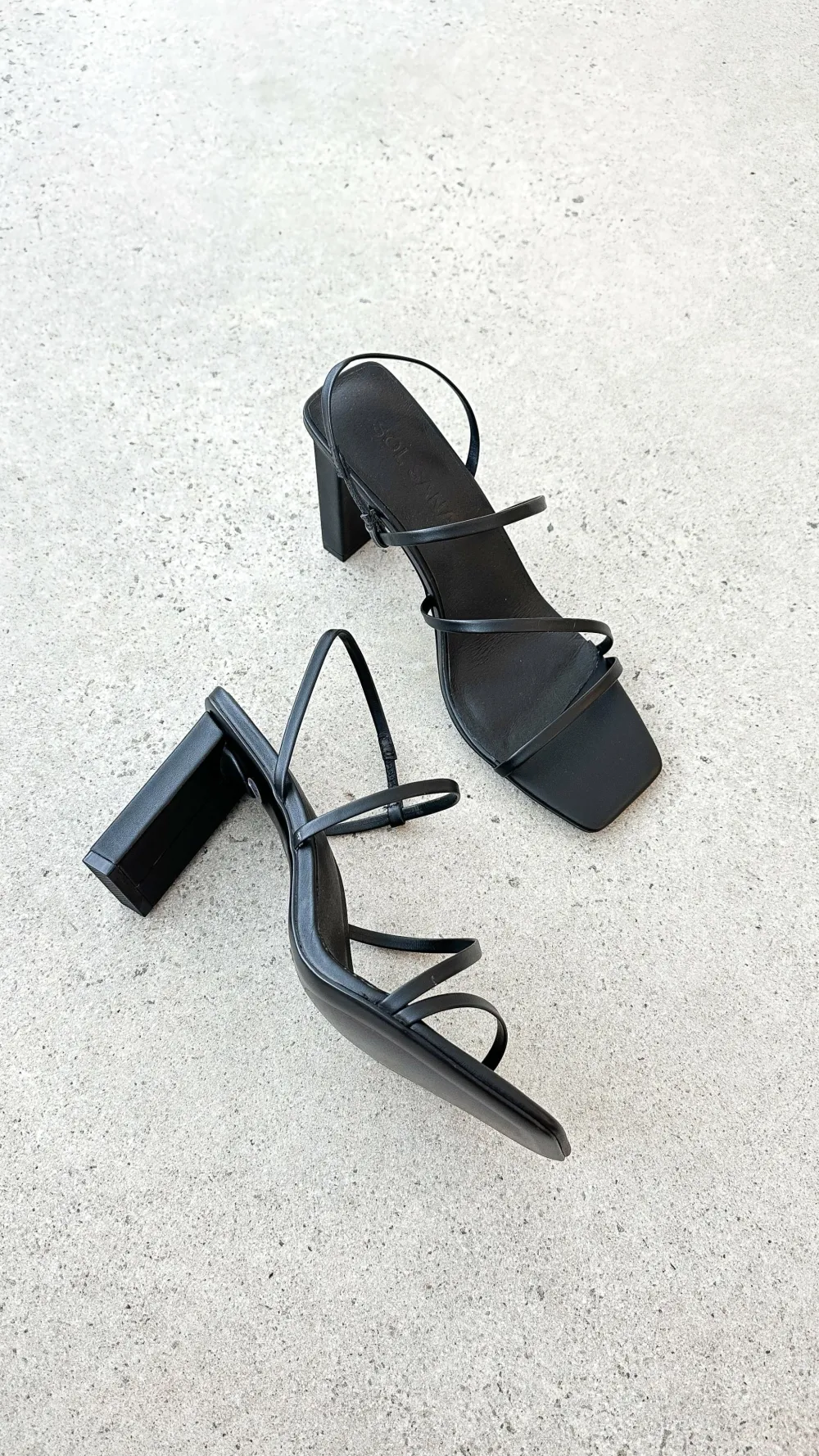 Sol Sana / Kinzu Brands Pty Ltd Sol Sana^Sol Sana Geanie Heel - Black
