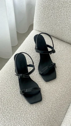 Sol Sana / Kinzu Brands Pty Ltd Sol Sana^Sol Sana Manzoni Heel - Black