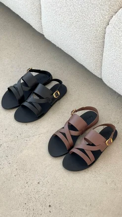 Sol Sana / Kinzu Brands Pty Ltd Sol Sana^Sol Sana Palermo Sandal - Black