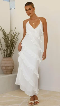 LILYWHYT Hen'S Collection|Dresses^Sophia Maxi Dress - White