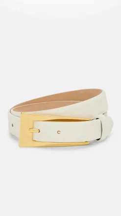 Your Accessory Shop Belts^Stacey Belt - Chalk / Gold