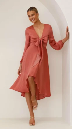 Fashion Allied Sale Evening|Sale Dresses^Starry Nights Dress - Baked Rose
