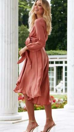 Fashion Allied Sale Evening|Sale Dresses^Starry Nights Dress - Baked Rose