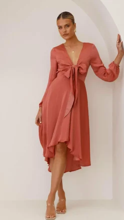 Fashion Allied Sale Evening|Sale Dresses^Starry Nights Dress - Baked Rose