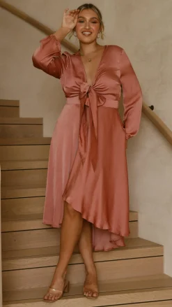 Fashion Allied Sale Evening|Sale Dresses^Starry Nights Dress - Baked Rose