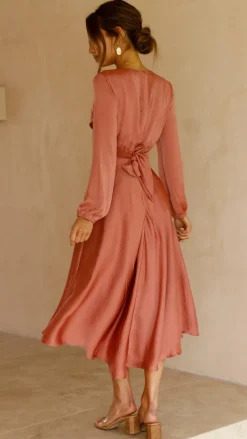 Fashion Allied Sale Evening|Sale Dresses^Starry Nights Dress - Baked Rose