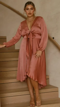 Fashion Allied Sale Evening|Sale Dresses^Starry Nights Dress - Baked Rose