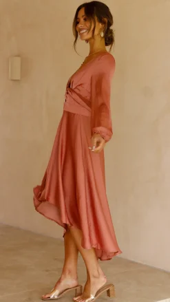 Fashion Allied Sale Evening|Sale Dresses^Starry Nights Dress - Baked Rose