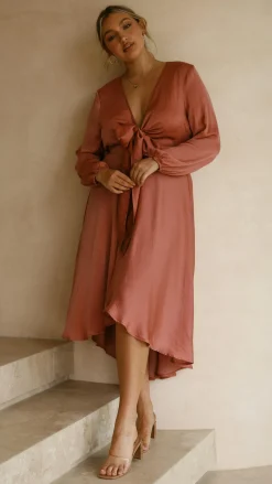 Fashion Allied Sale Evening|Sale Dresses^Starry Nights Dress - Baked Rose