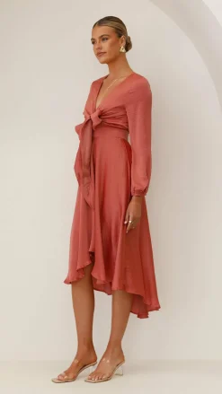 Fashion Allied Sale Evening|Sale Dresses^Starry Nights Dress - Baked Rose