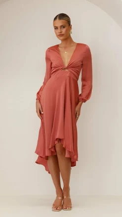 Fashion Allied Sale Evening|Sale Dresses^Starry Nights Dress - Baked Rose