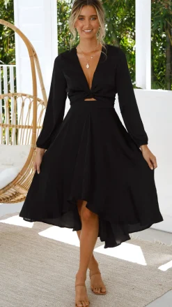 Fashion Allied Sale Evening|Sale Dresses^Starry Nights Dress - Black