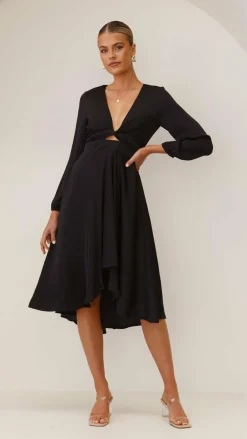 Fashion Allied Sale Evening|Sale Dresses^Starry Nights Dress - Black