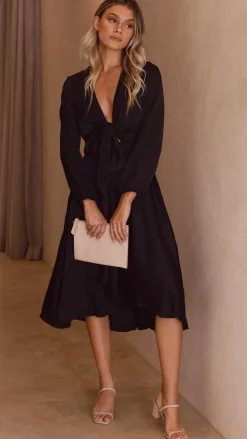 Fashion Allied Sale Evening|Sale Dresses^Starry Nights Dress - Black