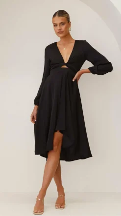Fashion Allied Sale Evening|Sale Dresses^Starry Nights Dress - Black