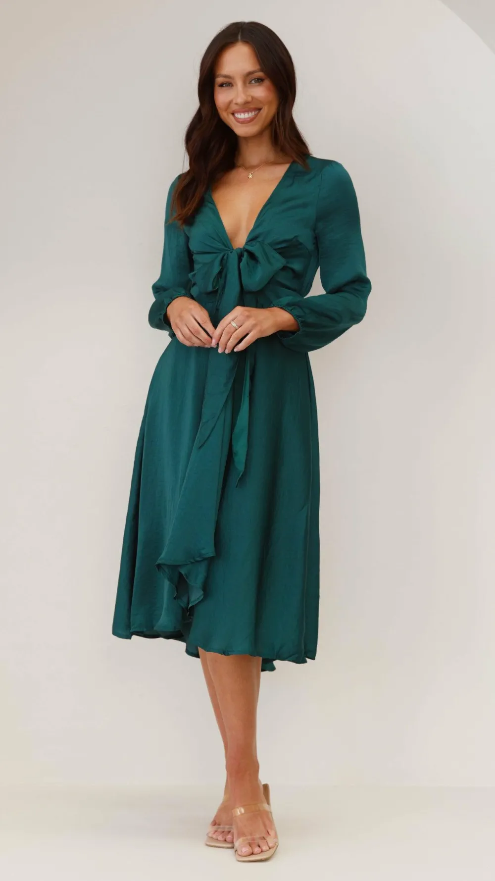 Fashion Allied Sale Evening|Sale Dresses^Starry Nights Dress - Emerald