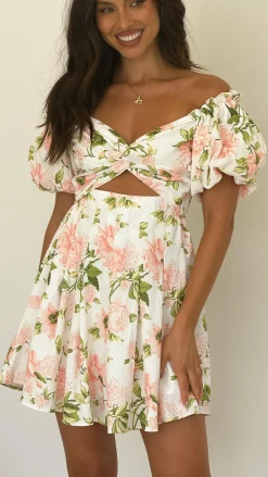 Pink Diamond Sale Dresses^Stelle Mini Dress - Bloom