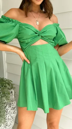 Pink Diamond Sale Dresses^Stelle Mini Dress - Green